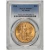 Image 1 : 1908 $20 St. Gaudens Double Eagle Gold Coin PCGS MS64+