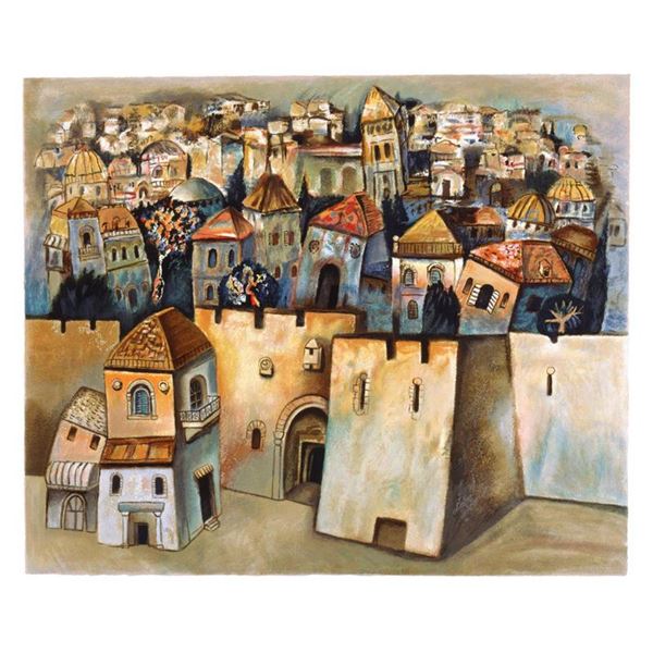 Gregory Kohelet "Jerusalem" Limited Edition Serigraph On Paper