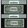 Image 2 : (2) Consecutive 1935A $1 Hawaii WWII Silver Certificate Notes PCGS Gem New 65PPQ