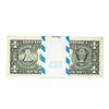 Image 2 : Pack of (100) Consecutive 1999 $1 Federal Reserve STAR Notes Philadelphia Ink Smear
