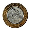 Image 2 : .999 Silver MGM Grand Las Vegas, Nevada $10 Casino Limited Edition Gaming Token