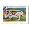 Image 1 : David Harrington "Nolan Ryan" Lithograph Print On Paper