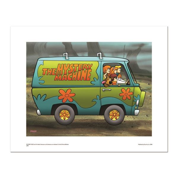 Hanna-Barbera  Mystery Machine  Limited Edition Giclee On Paper