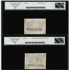 Image 2 : Lot of (2) Specimen 2nd Issue 25 Cent Fractional Notes Fr.1283sp AU58 & Choice New 63