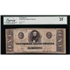 Image 1 : 1862 $1 Confederate States of America Note T-55 Legacy Very Fine 25