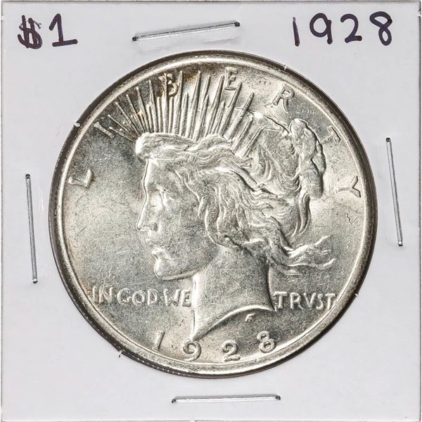 1928 $1 Peace Silver Dollar Coin