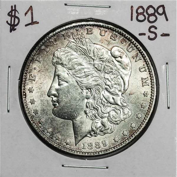 1889-S $1 Morgan Silver Dollar Coin