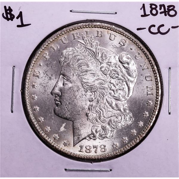 1878-CC $1 Morgan Silver Dollar Coin