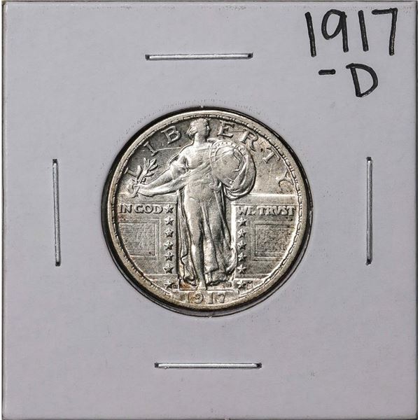 1917-D Standing Liberty Quarter Coin