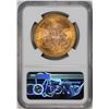Image 2 : 1899 $20 Liberty Head Double Eagle Gold Coin NGC MS63