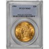 Image 1 : 1904 $20 Liberty Head Double Eagle Gold Coin PCGS MS62