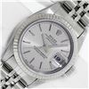 Image 1 : Rolex Ladies Stainless Steel Silver Oyster Perpetual Datejust With Box Booklets