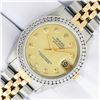 Image 1 : Rolex Midsize Two Tone Diamond Datejust Wristwatch