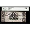 Image 1 : 1864 $10 State of Alabama Montgomery, AL Obsolete Note Cr.14 Legacy Very Fine 30