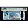 Image 1 : 2022 Philippines Central Bank 1000 Piso Note P230a PMG Superb Gem Uncirculated 69EPQ