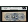 Image 2 : 1863 $20 Confederate States of America Note T-58 Legacy Extremely Fine 40