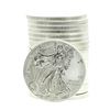 Image 1 : Roll of (20) Brilliant Uncirculated 2018 $1 American Silver Eagle Coins