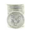 Image 2 : Roll of (20) Brilliant Uncirculated 2018 $1 American Silver Eagle Coins