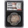 Image 1 : 1884 $1 Morgan Silver Dollar Coin NGC Genuine