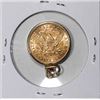 Image 2 : 1899-S $5 Liberty Head Half Eagle Gold Coin in 14K Gold Bezel