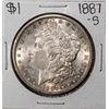 Image 1 : 1887-S $1 Morgan Silver Dollar Coin