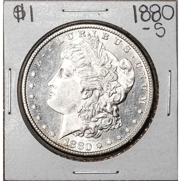 1880-S $1 Morgan Silver Dollar Coin