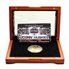 Image 1 : 2014 UCONN Huskies National Champions 1.5 oz 24kt Gold Medal Limited Edition 1 of 14