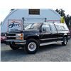 Image 2 : C6D --  1992 CHEVROLET SILVERADO 2500 EXT CAB LONG BOX 4X4, BLACK, 260,398 KMS