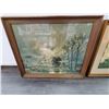 Image 2 : Lot of two Old Framed pictures