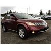 Image 8 : A12 --  2006 NISSAN MURANO SL AWD, Red, 138317 MILES KM