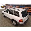 Image 43 : F6 --  2004 HYUNDAI SANTA FE GL, White, 253865 KM
