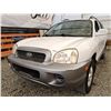 Image 6 : F6 --  2004 HYUNDAI SANTA FE GL, White, 253865 KM