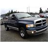 Image 10 : I3 --  2004 DODGE RAM 1500 EXT CAB 4X4, Blue, 231225 KM