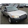 Image 8 : B2 --  2006 SUBARU FORESTER AWD, Silver, 205066 KM