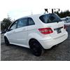 Image 19 : F2 --  2011 MERCEDES B200, White, 276604 KM