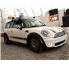 Image 8 : A4 --  2008 MINI COOPER  CLUBMAN, White, 154139 KM  "NO RESERVE"