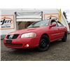 Image 2 : A12E --  2005 NISSAN SENTRA , Red, 187767 KM
