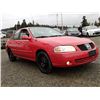 Image 8 : A12E --  2005 NISSAN SENTRA , Red, 187767 KM