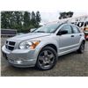 Image 1 : H5 --  2007 DODGE CALIBER SXT, Silver, 314429 KM