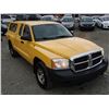 Image 8 : G3 --  2006 DODGE DAKOTA ST EXT CAB 4X4, Yellow, 160018 KM