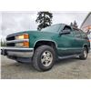 Image 2 : A3 --  1999 CHEVROLET TAHOE 1500 4X4, Green, 199471 MILES TMU "NO RESERVE"