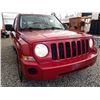 Image 13 : A12A --  2008 JEEP PATRIOT SPORT 4X4, Red, 218528 KM