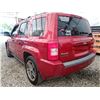 Image 36 : A12A --  2008 JEEP PATRIOT SPORT 4X4, Red, 218528 KM