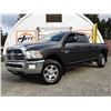 Image 2 : C6E --  2017 DODGE RAM 2500 HD CREW CAB LONG BOX SLT 4X4, GREY,  195,304 KMS