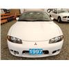 Image 8 : C6A --  1997 MITSUBISHI ECLIPSE SPYDER GST CONVERTIBLE, White, 129684 MILES