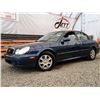 Image 1 : H5 --  2003 HYUNDAI SONATA GL , Blue, 148633 KM