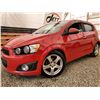 Image 1 : A12C --  2012 CHEVROLET SONIC LT , Red, 203749 KM