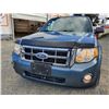 Image 8 : E2 --  2010 FORD ESCAPE XLT AWD, Blue, 179615 KM