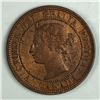 Image 2 : Canadian Large Cent 1886 AU-UNC Lots of Red Luster