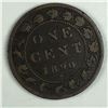 Image 1 : Canadian Large Cent 1890 VG